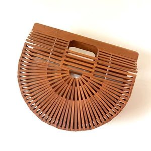 Cult Gaia Gaia’s Ark Small Top Handle Bamboo Bag